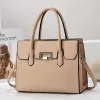 Nuevo estilo simple cross-border bolsa de gran capacidad atmósfera retro moda bolsos premium sentido versátil commuter tote bag details Picture